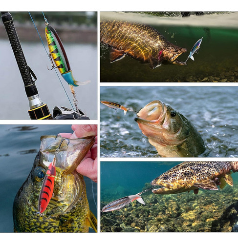 3 Señuelos De Pesca Kit Jigs Pesca Ratorch Articulos De Pesca