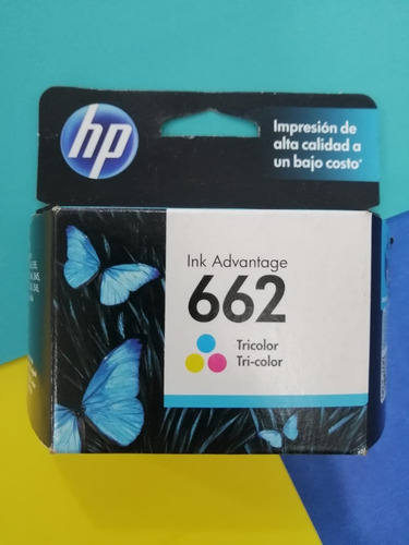 Cartucho Hp 662 Tricolor