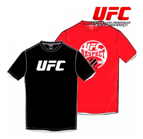 Camiseta Remera Ufc Estampada Representante Oficial - El Rey