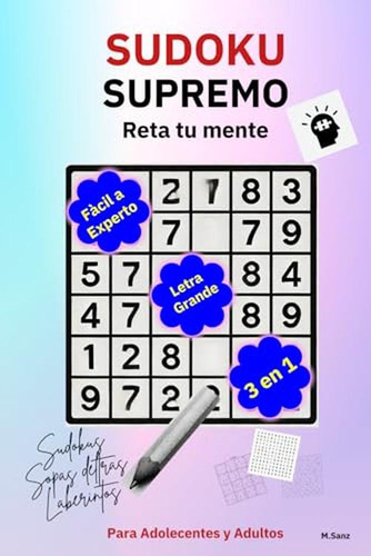 Sudoku Supremo: Sudoku Y Rompecabezas (edición Española)