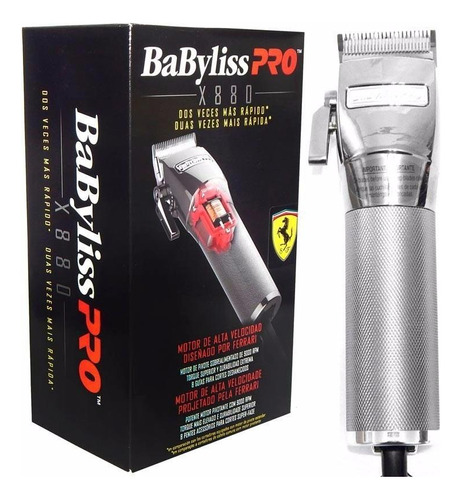 Máquina De Cortar Cabelos Com Fio Babyliss Pro X880 - Bivolt