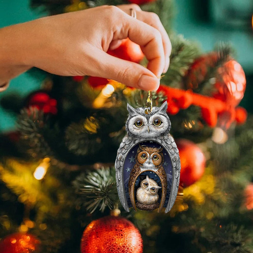 S+ Adorno De Búho Adornos De Búho Para Árboles De Decor