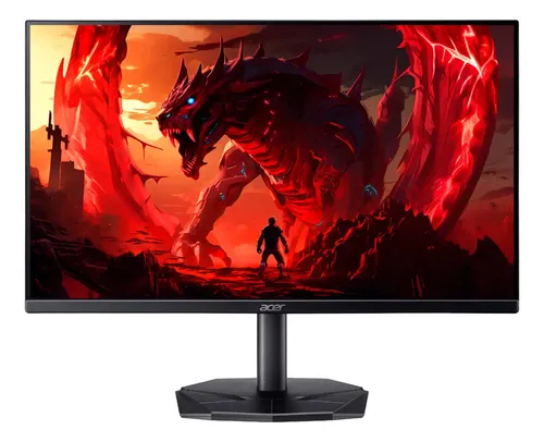Monitor Gamer 27" Acer Nitro KG0 KG270 P0bi com Tela LED VA Full HD 144Hz 1ms GtoG AMD FreeSync Game Mode 8 Modos 99% sRGB e Design ZeroFrame