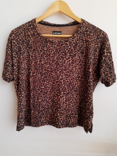 Remera Ay Not Dead Talle 1 Impecable Animal Print 