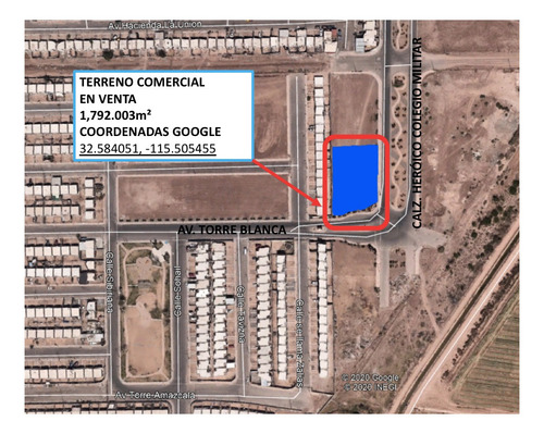 Imagen 2 de 3 de Terreno Comercial En Esquina De 1,792m² En Hacienda De Las T