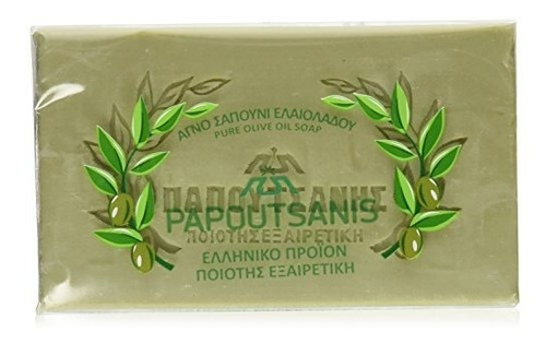 Aceite De Oliva Jabón, Papoutsanis, Case (6 X 125 G).