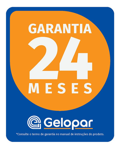 Refrigerador Vertical 228 Litros Gptu-230 Pr Gelopar Wt
