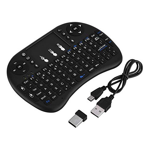 Teclado Mini Inalámbrico 2.4ghz Con Touchpad, Ratón 54wqc