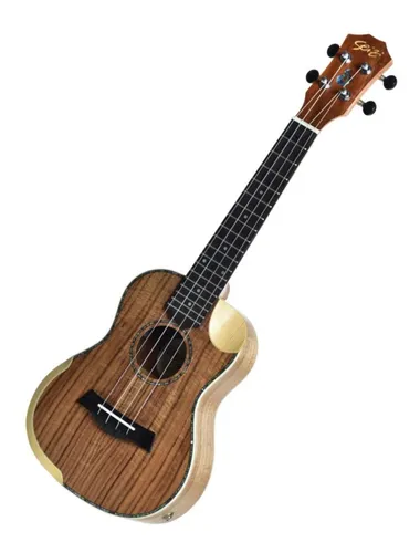 Ukulele Seizi Bora bora Crush Concert Eletroacustico C bag