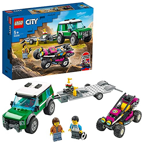 Transportador De Buggy De Carreras Lego 60288 City Great Veh