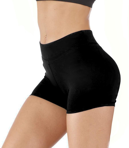Imagen 1 de 3 de 12 Shorts Licra Algodón Para Pole, Spinning, Gym, Ciclismo