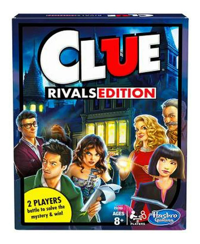 Juego De Mesa Clue Edición Rivales