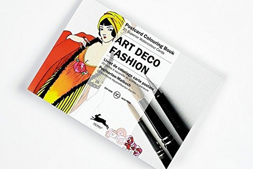 Artistas Postales Para Colorear Fashion Art Deco