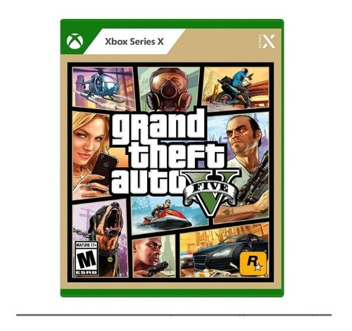 Grand Theft Auto V Xbox Series X Fisico Sellado  Ade 