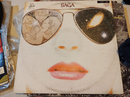 Saga World's Apart Vinyl,lp,acetato 