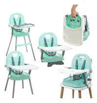 Comprar Silla De Comer 3 En 1 Love 660 Convertible Booster Plegable Silla Convertible Aqua
