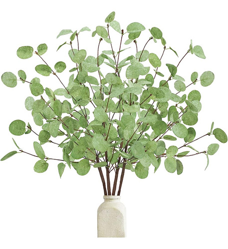 ~? Ruidazon 4 Pcs Artificial Eucalyptus Talms Leaves, 26.3  