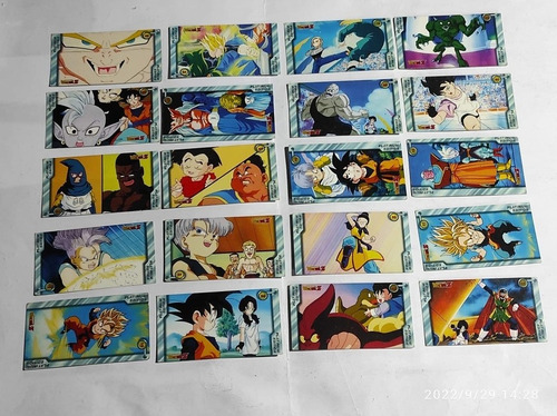 Dragon Ball Z #20 Tarjetas Platinum Edition Imagics 1999