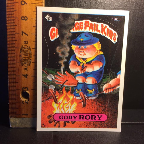 Garbage Pail Kids Gory Rory Año 1986 Topps 