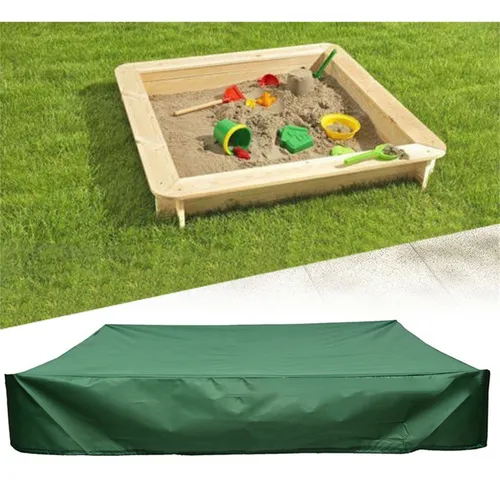 Cubierta De Caja De Arena 3d Con Cordón Impermeable A Prueba