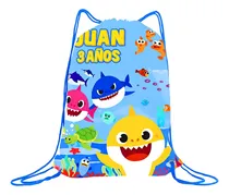 Comprar 60 Dulceros Morralitos Personalizados - Baby Shark