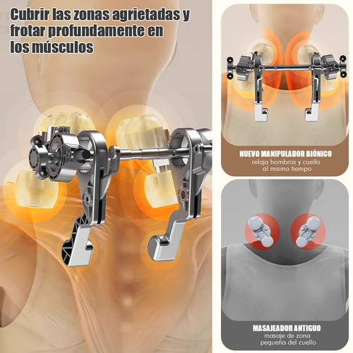 Masajeador Cuello Espalda Hombro Cintura Electrico Con Calor