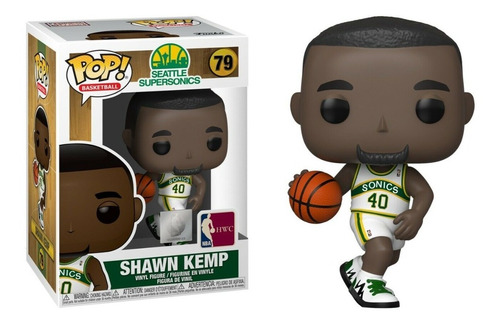 Funko Pop Nba Seattle Supersonics Shawn Kemp