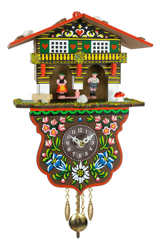 Trenkle Black Forest Clock Swiss House Weather House