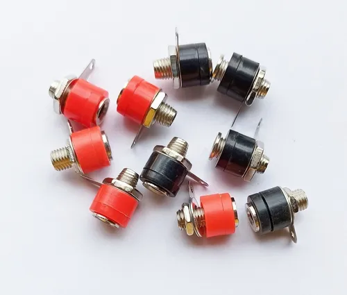Conector Banana Hembra Para Chasis Juego De 10