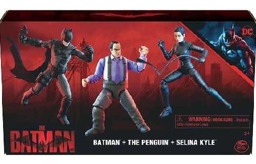 Batman Paquete De 3 Con Exclusivo Selina Kyle Pingüino
