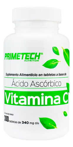 Vitamina C Ácido Ascórbico Antioxidante Vita-c300 Caps 430mg