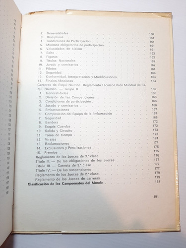 Imagen 5 de 10 de Antiguo Libro El Esqui Nautico Serra Vecchi 1971 Ro 1431