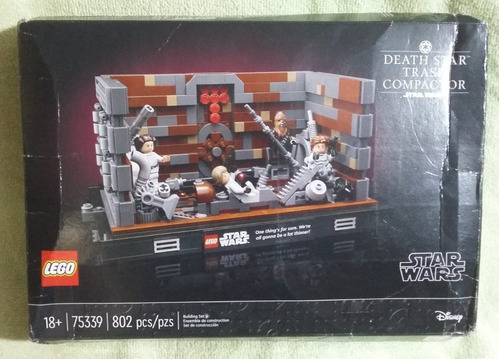 Lego Star Wars 75339 Death Star Trash Compactor 802 Pz