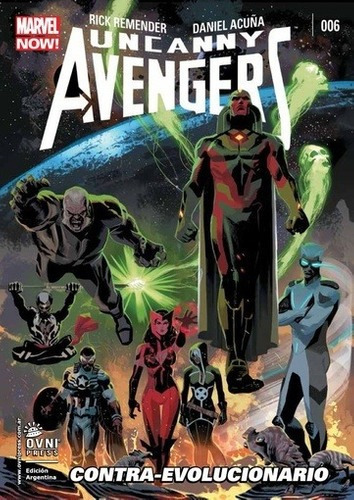 Uncanny Avengers 06 Marvel Now - Rick Remender, De Rick Remender. Editorial Ovni Press Marvel En Español