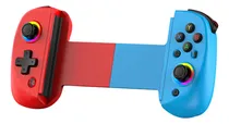 Comprar Control Joystick Gamepad Rgb Para iPhone Android Switch Color Rojo Y Azul