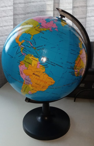 Globo Terráqueo Escolar Mapa Giratorio 30 Cm Didáctico