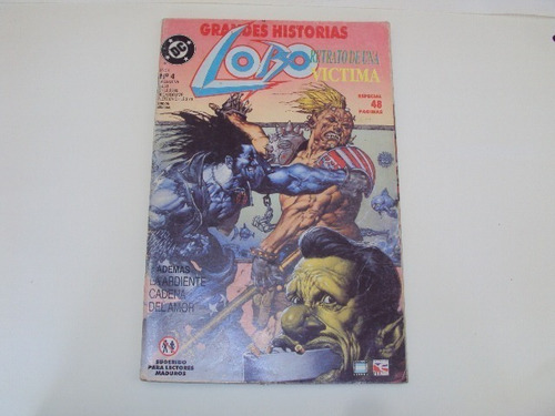 Grandes Historias # 4 - Lobo, Retrato De Una Victima