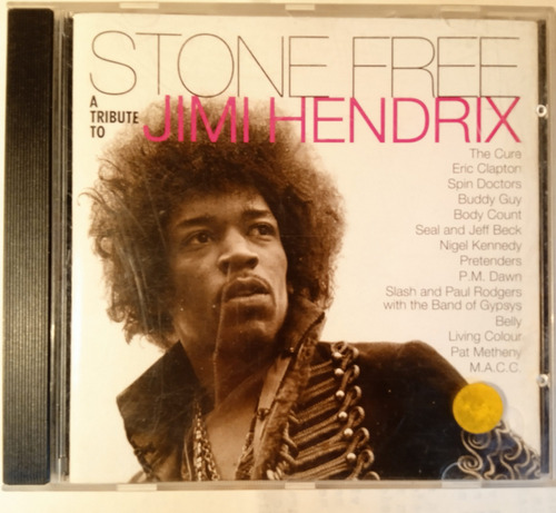 Cd Jimi Hendrix Tributo Stone Free 1993
