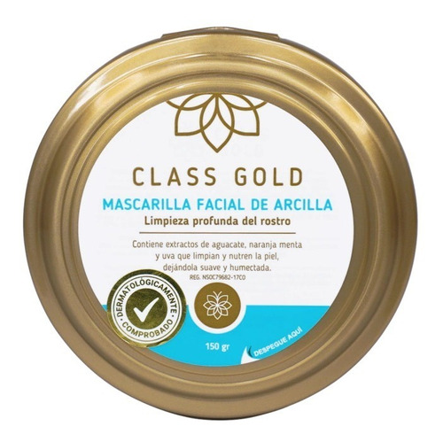 Mascarilla De Arcilla Classgold