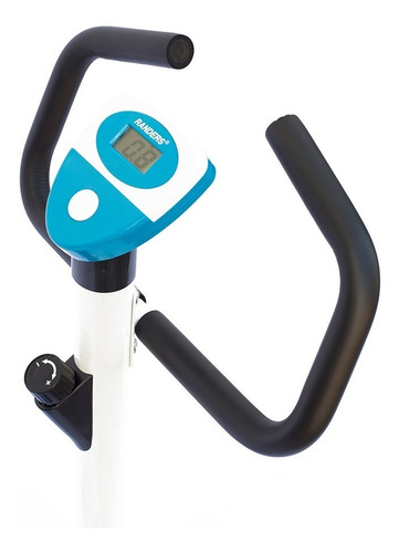 Imagen 2 de 10 de Bicicleta Fija Tradicional Randers Arg-101 Con Monitor 100kg