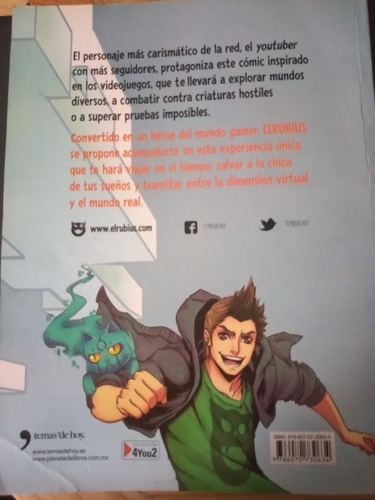 Comic El Rubius Virtual Hero Ediciones Planeta Año 2015 (Usado)