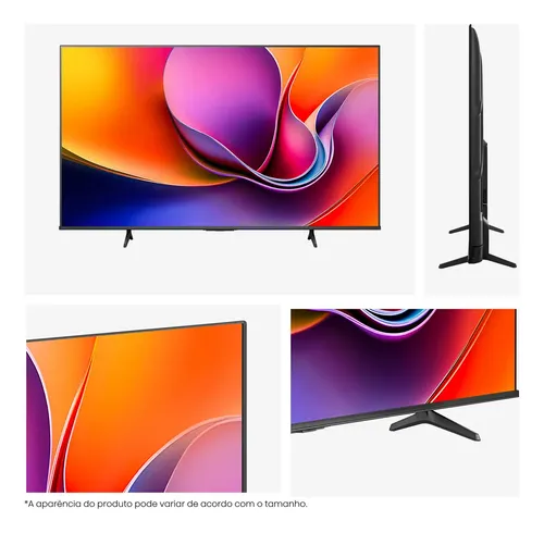 Hisense Smart Tv 4k 65 Polegadas 65a6nv Com Dolby Vision, Hdr10