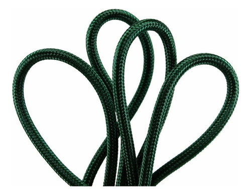 Cable Cargador Datos Mallado Reforzado Usb A Tipo-c 4.4a 1m Verde Oscuro