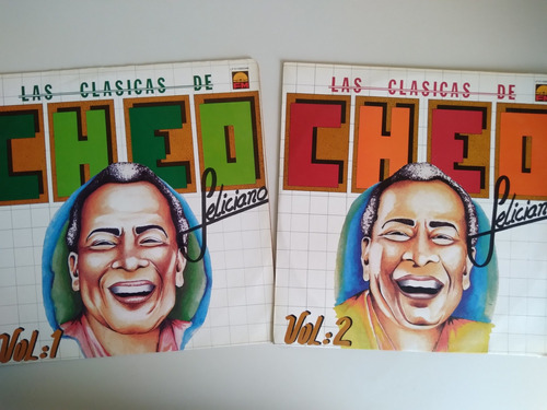 Las Clásicas De Cheo Feliciano Vol1 Y Vol2 Lp Fm 1990 Colomb