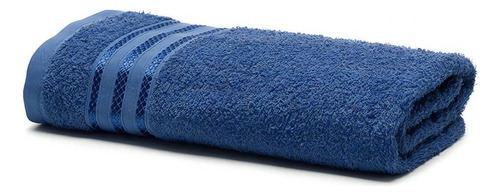 Toalha De Rosto Royal Patter Cor Azul