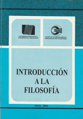 Introduccion A La Filosofia Fedupel