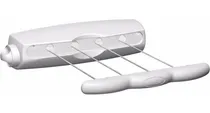 Comprar Tendedero Tender Pared Extensible Retractil Enrollable Gimi - 4 Cuerdas Sogas - Resiste Lluvia Sol - Importador Directo