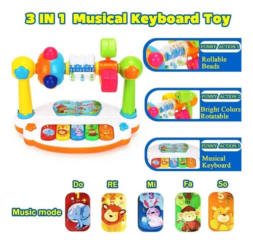 Juguetes De Piano Educativos Para Niños Multifuncionales