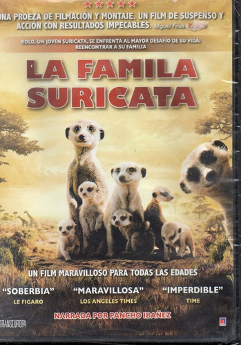 La Familia Suricata - Dvd Nuevo Original Cerrado - Mcbmi