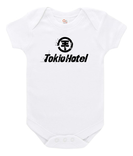 Body Bebe Personalizado Foto Logo Tokio Hotel